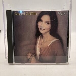 Nanci Griffith Flyer CD 1994 Elektra 7559-61681-2‎ Folk Country Rock Music